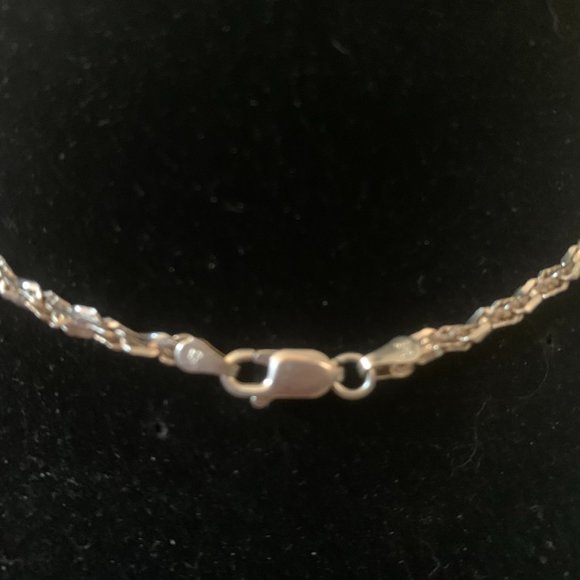 Large Turquoise Pendant with 925 Silver Chain - Picture 5 of 10